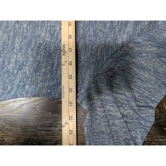 LOGO Lori Goldstein Tunic Top Large Periwinkle Blue Lace - Picture 7 of 8